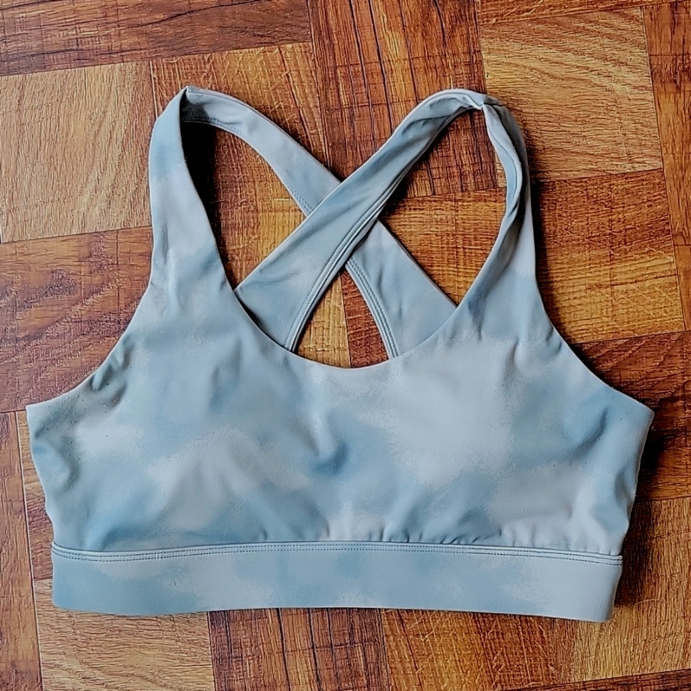 Vital Apparel Marble Crossback Bra